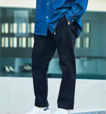 FREAK'S STORE 슬림핏 스트레치 클라이밍 팬츠 블랙