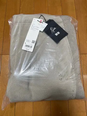 플리스 와이드 팬츠 유니클로 L