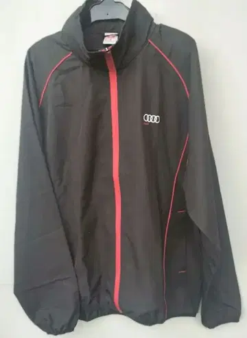 아우디 윈드 브레이커 L 사이즈 블랙 자수
