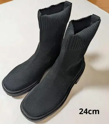 Steppi 세탁 가능한 사이드 고어 부츠 24cm