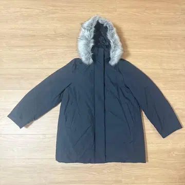 S 사이즈 유니클로 하이브리드 다운 코트 블랙