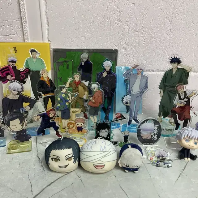 주술회전 아크릴 스탠드 피규어 인형 만쥬 고죠 게토 토게 메구미 유지