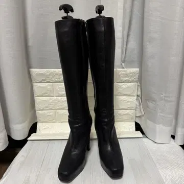 COMEX 롱 부츠 24 블랙 사이드 지퍼