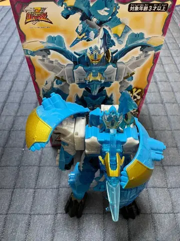 [ 신춘 SALE ] [ 중고 ] 드래곤형 로봇 파랑 변형 기능 포함