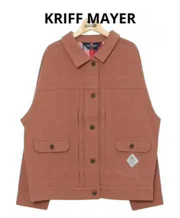 KRIFF MAYER 클리프 메이어 체크 컷워크 자켓