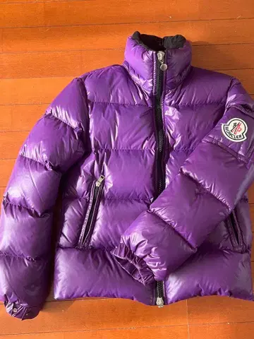 MONCLER 다운 자켓 퍼플 에베레스트 자켓 사이즈 1