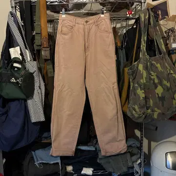 BIGJOHN 월드 워커스 라이트 핑크 페인터 팬츠