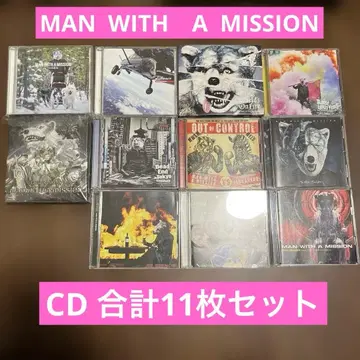 MAN WITH A MISSION 앨범 등 CD 11장 세트