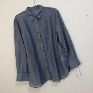 내추럴 뷰티 베이직 시어 오버 셔츠