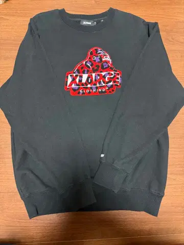 XLARGE 레오파드 무늬 트레이닝복 M
