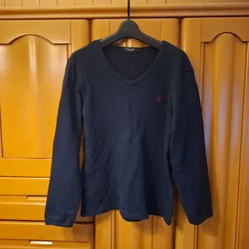 BLACK LABEL CRESTBRIDGE 네이비 V넥 스웨터 M