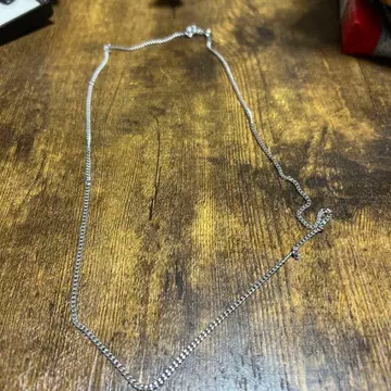 실버 925 체인 목걸이 조정 가능