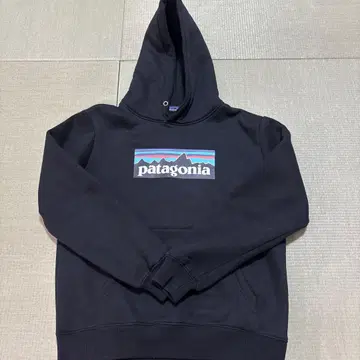 patagonia 블랙 후드티 L