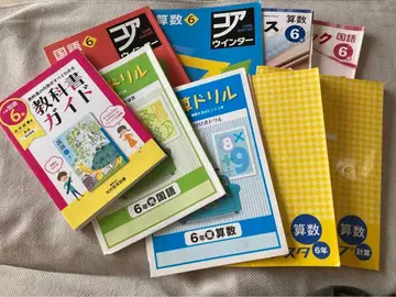 초등학교 6학년 텍스트 교과서 가이드 9권 세트