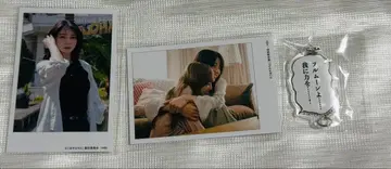 아야히로 인스턴트 카메라풍 카드 아크릴 키링 세트