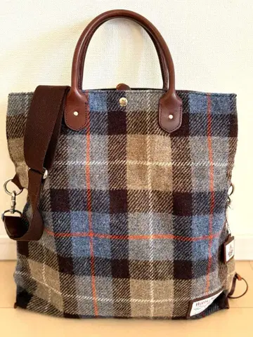ROOTOTE 해리스 트위드 루트토트 해리스 트위드 토트백