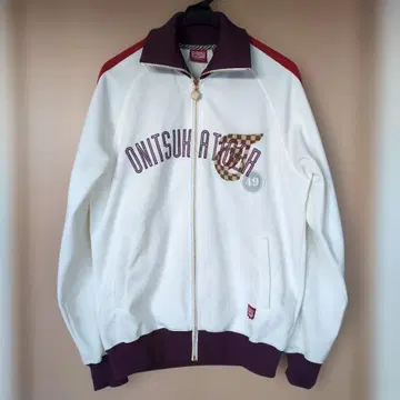 [남성용] 오니츠카타이거 풀 지퍼 자켓 L 사이즈