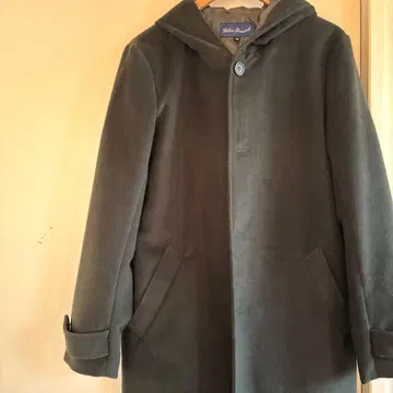 Urban Research 후드 부착 롱 코트