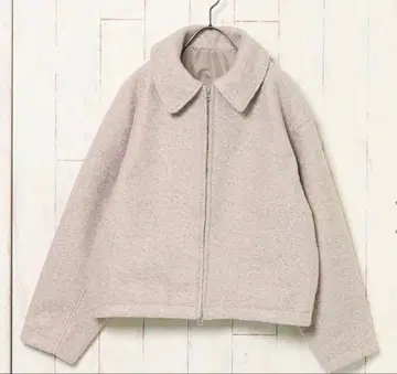 새상품급 블루블루 에 부클레 블루종 베이지 자켓 코트 아우터