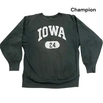 챔피온 리버스 위브 IOWA 모스그린 USA XL