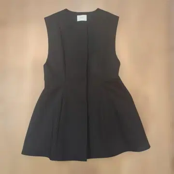 루피 더블 크로스 페플럼 베스트 블랙