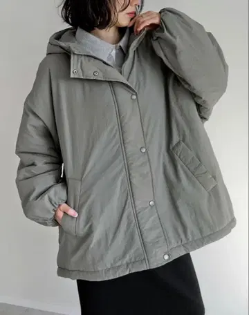 Re:EDIT 오버 사이즈 다운 충전솜