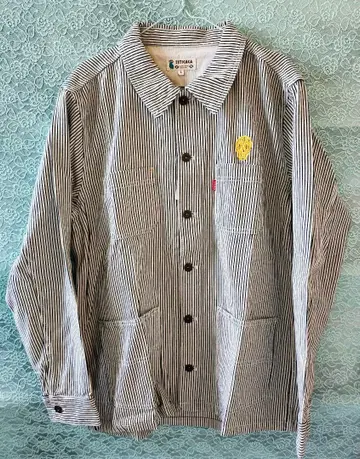 미사용 새상품! TITICACA 티티카카 히코리 데님 커버올