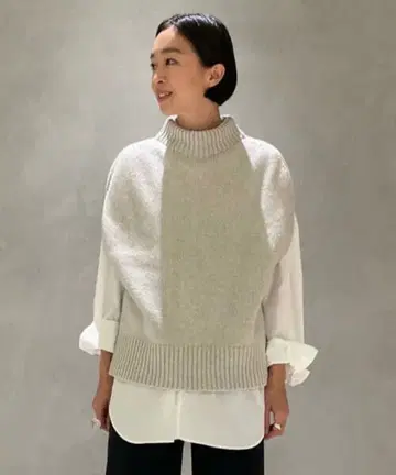 GALERIE VIE 갤러리 바이 파인 울 빌드 넥 베스트