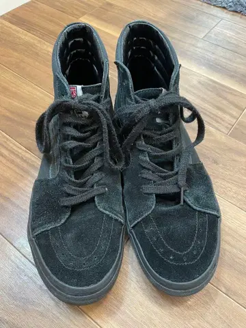 최종 가격 Vans 스웨이드 캔버스 하이컷 스니커즈