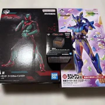 제일복권 가면라이더 젝츠 & 가면라이더 가브 A상 E상 라스트원상 3점