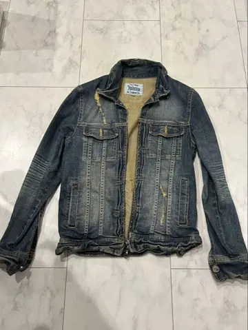 Jackrose 데미지 가공 데님 자켓 사이즈 3