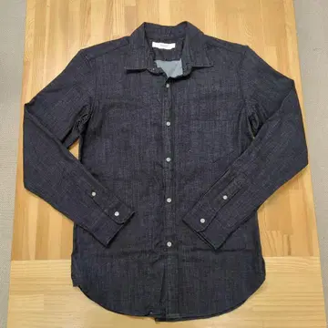 [ 새상품 ] INHERIT 8oz 데님 셔츠 L