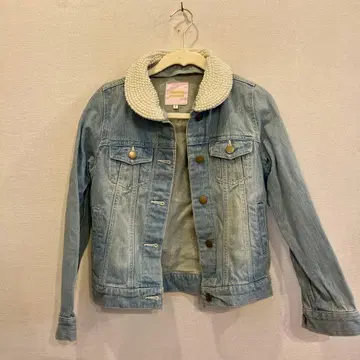 MINIMUM MINIMUM 펄 옷깃 데님 자켓