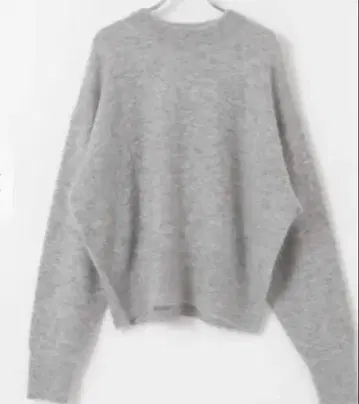 카구레 키드 모헤어 크루넥 니트