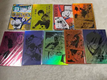 블루 록 엽서 묶음 판매 9장