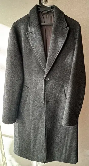 ZARA 남성용 코트 S 사이즈 체스터 코트 롱 코트 자라