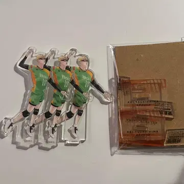 하이큐 츠키시마 케이 크로니클 아크릴 스탠드 3체 세트