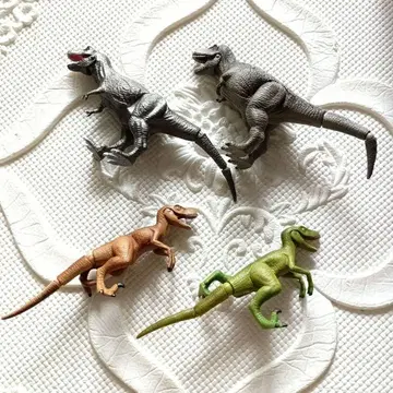 공룡 아니아 4체 묶음 판매 티라노사우루스 벨로키랍토르