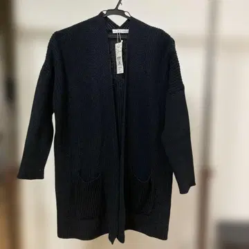 로리즈팜 블랙 가디건 L 미사용 새상품