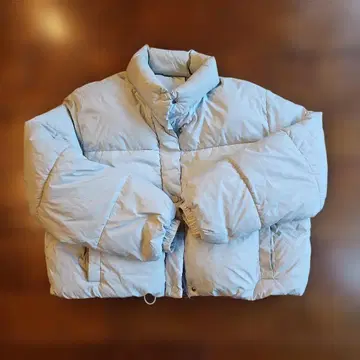 라이트 그레이 다운 자켓