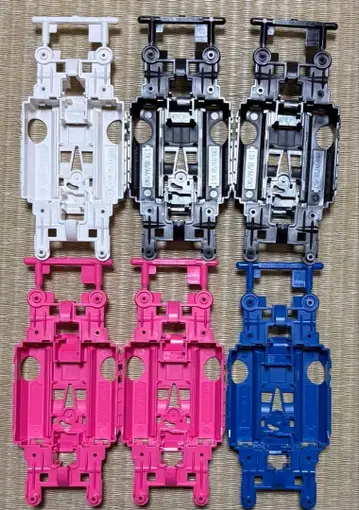 미니 사륜구동 MS 센터 섀시 6개 세트