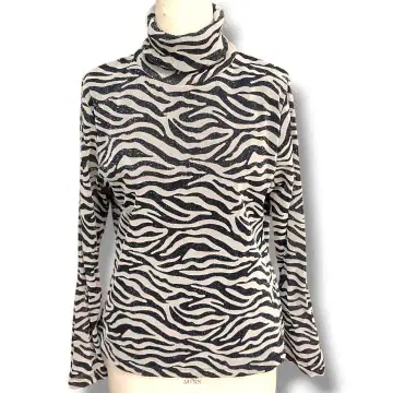 터틀 제브라 라메 상의 티셔츠 파워넷 블랙 블랙