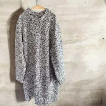 Avan Lily 니트 긴팔 미니 원피스