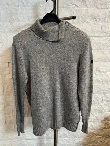 Armani Jeans 그레이 터틀넥 스웨터