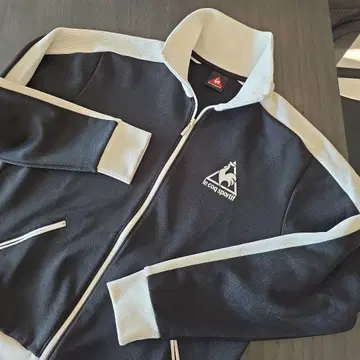 르꼬끄 스포르티브 자켓 블랙 x 화이트