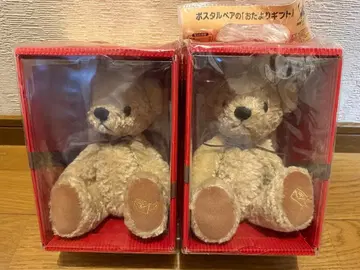 2체 포스탈베어 편지 기프트 선대 포스베어 군 테디베어 산리오 콜라보