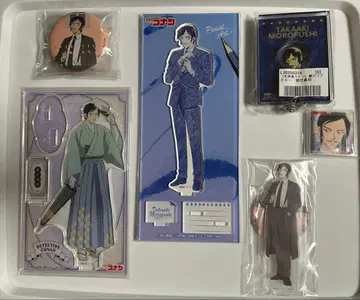 명탐정 코난 모로후시 타카아키 아크릴 스탠드 캔뱃지 모음