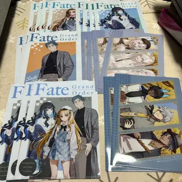 로손 콜라보 Fate Grand Order 클리어 파일 전 6종 20매
