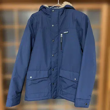 Patagonia 후드 부착 네이비 자켓