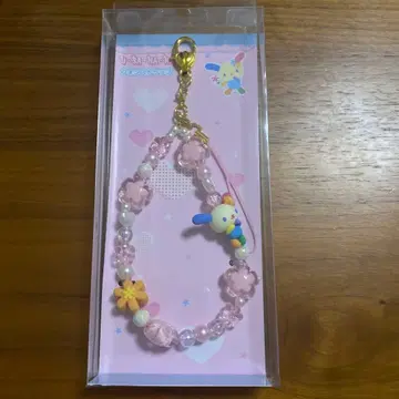 우사하나 폰 스트랩 스마트폰 스트랩 비즈 산리오 스핀스